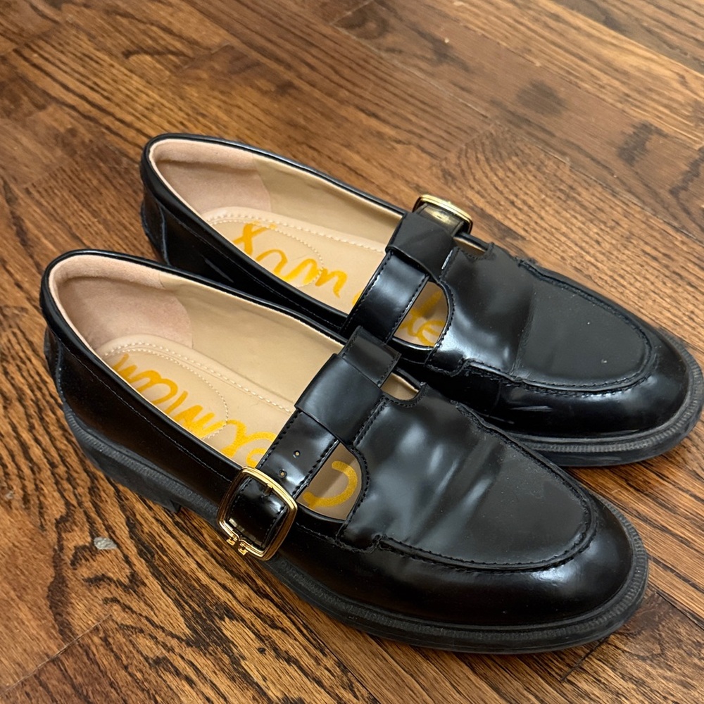 Sam edalman Classic Black Loafers